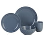 Collection - Mix & Match dinnerware set, 4 pieces, blue
