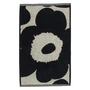 Marimekko - Unikko Jacquard guest towel 30 x 50 cm, cotton white / dark blue