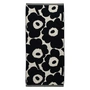 Marimekko - Unikko Bath towel 70 x 150 cm, cotton white / dark blue