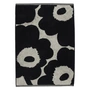 Marimekko - Unikko Towel 50 x 70 cm, cotton white / dark blue