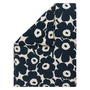 Marimekko - Unikko Comforter cover 140 x 200 cm, cotton white / dark blue