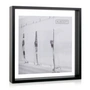 XLBoom - Square Floating Box picture frame 32 x 32 cm, coffee bean