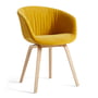 Hay - About A Chair AAC 23 Soft, oak matt lacquered / fully upholstered Lola yellow (EU)