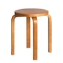 Artek - E60 Stool, birch, honey stained