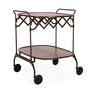Kartell - Gastone trolley, monochrome plum matt