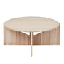 Kristina Dam Studio - Coffee table XL, Ø 78 H 36 cm, oak