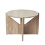 Kristina Dam Studio - Coffee table, Ø 52 cm H 36 cm, oak