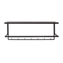 Kristina dam studio - Grid coat rack, black