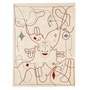 nanimarquina - Silhouette Kilim rug, 200 x 300 cm, multicolored