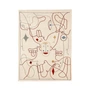 nanimarquina - Silhouette Kilim rug, 170 x 240 cm, multicolored