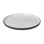 Broste copenhagen - Esrum dinner plate ø 28 cm, glossy ivory / matt gray