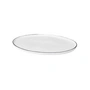 Broste copenhagen - Salt platter, oval, 30 x 20 cm, white / black