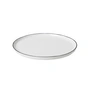 Broste Copenhagen - Salt Breakfast plate Ø 22 cm, white / black