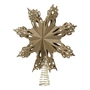 Broste Copenhagen - Christmas Star Christmas tree top Ø 30 cm, brown nature