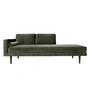 Broste copenhagen - Wind chaise longue, left armrest, grape leaf