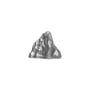 ferm Living - Stone candle holder small, aluminum