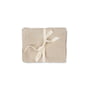 ferm Living - Linen napkins, 45 x 45 cm, natural (set of 2)