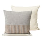 Form & Refine - Aymara Cushion, 52 x 52 cm, patterned gray