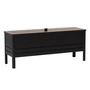 Form & Refine - A Line Chest bench 111.5 cm, black oak