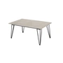 Bloomingville - Mundo Coffee table, 90 x 60 cm, concrete / grey