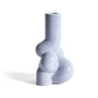 HAY - W & s soft candle holder, ø 9.5 x h 18 cm, lavender