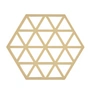 Zone Denmark - Triangle Coaster, 16 x 14 cm, warm sand