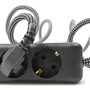 NUD Collection - Extension Cord 3-gang socket outlet, Black Market (TT-91)