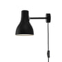 Anglepoise - Type 75 Wall lamp, jet black (with cable)