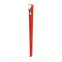 TipToe - Table and desk leg H 75 cm, tomato red