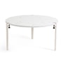 TipToe - VENEZIA coffee table Ø 80 cm, cloud white