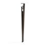 TipToe - Table and desk leg H 75 cm, patinated steel