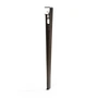 TipToe - Table and desk leg H 75 cm, patinated steel