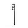 TipToe - Coffee table and bench leg H 43 cm, graphite black