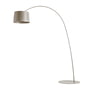 Foscarini - Twiggy arc lamp, dimmable, gray beige