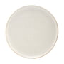 House Doctor - Pion plate, Ø 28.5 cm, gray / white