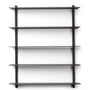 Gejst - Nivo Wall shelf E Large, black