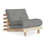 Karup Design - Roots Sleeping chair 90 cm, pine nature / gray (746)