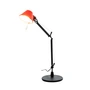 Artemide - Tolomeo Micro Bicolor table lamp, black / coral red