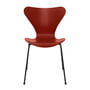 Fritz Hansen - Series 7 chair, black / ash venetian red colored