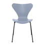 Fritz Hansen - Series 7 chair, black / ash lavender blue dyed