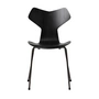 Fritz Hansen - Grand Prix chair, black / ash stained black