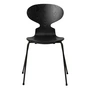 Fritz Hansen - The ant chair, ash black colored / black frame