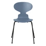 Fritz Hansen - The ant chair, ash dusk blue colored / frame black