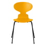 Fritz Hansen - The ant chair, ash true yellow colored / frame black
