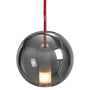 NUD Collection - Moon Pendant luminaire 170, space / Rococco Red (TT-33)