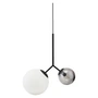 House Doctor - Twice pendant lamp, white / black