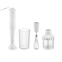 Alessi - Plissé hand blender set, white