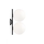 Flos - IC C / W1 DOUBLE wall and ceiling lamp, black