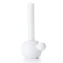 applicata - RoundNRound candle and tea light holder, white