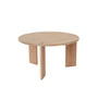 OYOY - OY coffee table, Ø 65 x H 36 cm, natural oak